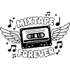 Mixtape Forever Wing Cassette