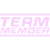 Team Member Lettering Lavender