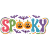 Spooky Kids Halloween Lettering