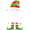 Elfe Elf Weihnachtsgeschenk Oma Großmutter