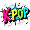 K-Pop Power – Buntes Fan Design