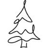 Christmas Tree Sketch – Christmas Motif