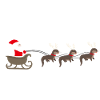Sea Otter Cartoon Christmas Gift