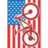 Drapeau du VTT des États-Unis