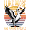 Funny Bird Goose
