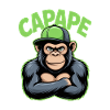CAPAPE Cool Monkey avec casquette Style urbain