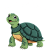 Turtlenecked Turtle Pun Humor