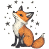 Fuchs und Sterne
