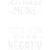 Patience tested – I'm negative
