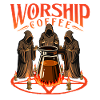 Worship Coffee Bold Caffeine Statement