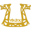 Goldener Wikinger-Drache