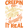 Creepin It Echter Geist Skateboard Halloween