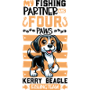 Pêche et Kerry Beagle