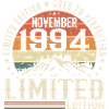 November 1994 Unique Retro Birthday