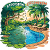 Ecosystem vs Egosystem Eco-Friendly Message