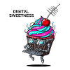 Cyber Cupcake with Keyboard Robot