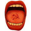 Crimson Tongue Hammer Emblem