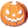 Pumpkin Jack O Lantern Expressive