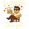 Pressure I manage, Beer humor