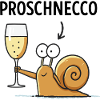 Proschnecco – Schnecke mit Schampus