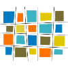 Farbiges Patchwork von Cean