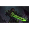 Warrior with Green Lightsaber