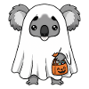 Koala Ghost Halloween Tee