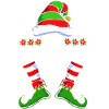 Elfe Elf Weihnachtsgeschenk Bücher Lesen