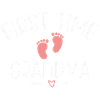 Zum ersten Mal Oma werdende Großmutter