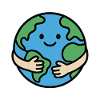 Love Your Earth Cartoon Planet