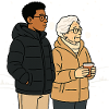 Grandma Karin with her grandson