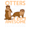 Sea Otter Cartoon I'm Awesome