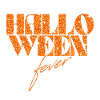 Halloween Fever Glitter Typography