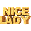 Nice Lady – Monumentale Buchstaben am Himmel