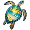 Turtle Waves Surf Turtle Surfer Turtles