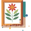Flower in Picture Frame Love