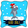 Merry Christmas Funny Shark