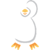 Cute Cartoon Penguin Illustration