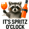 It's Spritz O'Clock Waschbär Party Geschenkidee