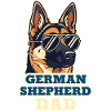 German Shepherd Dad Hundepapa Cool