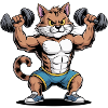Cat muscle strength strength strength training