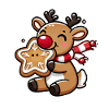 Renne avec Cookies Joy