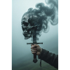 Shadow Skull with Smoky Sword
