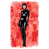 Latex Noir distressed edition