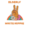 Elderly White Hippie design