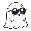 Ghost Soft Dark Glasses