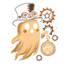 Steampunk Ghost Clockwork