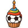 Soccer Cake Cartoon Football Artwork