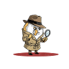 Funny Donut Detective