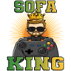 Gaming shirt - sofa king controller zocken